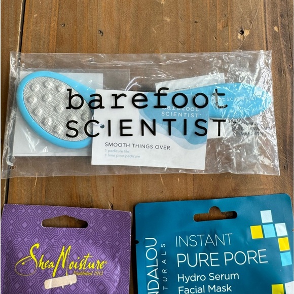 Shea Moisture mud mask + K ilook Beauty‎ + Andalou Naturals Mask + Pedicure File - Picture 3 of 5